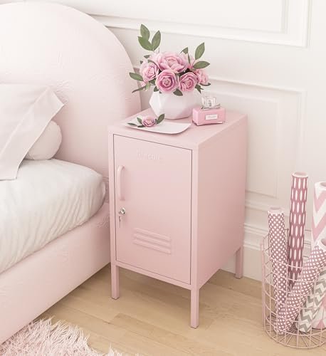 Aiasuit Single Door Coffee Table Lockable Metal Storage Cabinet